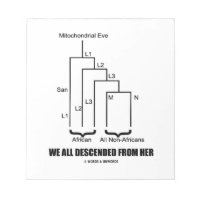 We All Descended From Her Mitochondrial Eve Scratch Pad