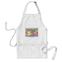 We All Live In A Fault Driven World (Geology Map) aprons