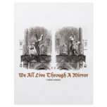 We All Live Through A Mirror (Wonderland) Personalized Flyer
