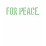We All Stand Up Against The War - lng slev. T-shrt t-shirts