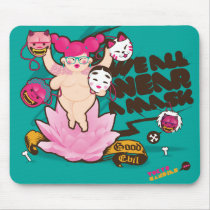 We all wear a mask mousepads