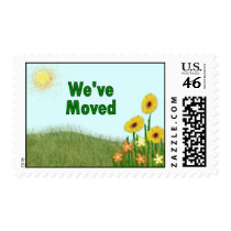 We've Moved Postage