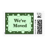 We've Moved postage