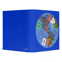We Are 1 World Binder binders