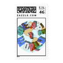 We Are 1 World Stamps
