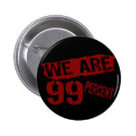 We Are 99% Political buttons