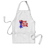 We are 99% rising star apron