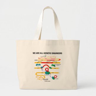 We Are All Genetic Engineers (RNA Splicing) Bag