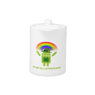 We Are All Leprechauns (Bugdroid Rainbow)