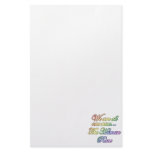 We are all one race stationery design