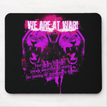 We Are At War mousepads