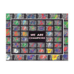We Are Champions, We Are Champions Post Cards