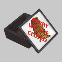 We Are Closed Illegal Immigration premium gift boxes
