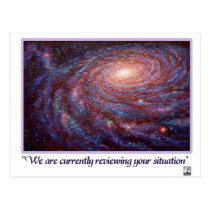 We are currently reviewing your situation postcards