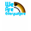 We Are Everywhere, Bear Pride T-Shirt by TheFamousLabel We Are Everywhere, Bear Pride T-Shirt