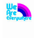 We Are Everywhere Bi Pride T-Shirt