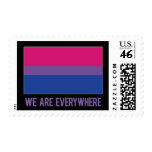 We Are Everywhere postage stamps (bisexual)