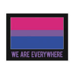 We Are Everywhere postcard (bisexual)