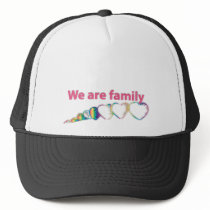 We Are Family Mesh Hat