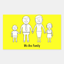 We Are Family Sticker