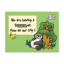 We are having a GRRRRRReat time on our trip ! postcards by missprimus We are having a GRRRRRReat time on our trip ! postcards