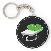 We Are Like Two Peas In A Pod Key Chain