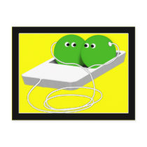 We Are Like Two Peas In A Pod Postcards