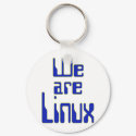 We are Linux keychains by JeanC_PurpleDucky We are Linux keychains