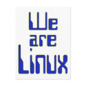 We are Linux postcards by JeanC_PurpleDucky We are Linux postcards