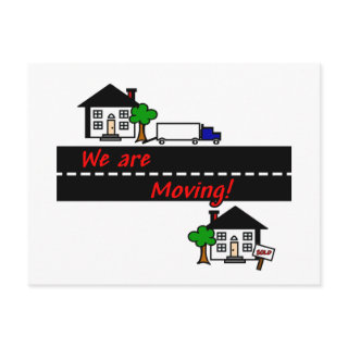 We are Moving Postcard
