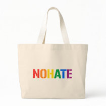 WE ARE NOT HATERS TOTE BAGS
