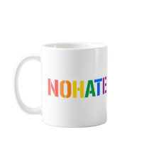 WE ARE NOT HATERS MUG
