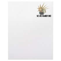 We Are Number One Personalized Letterhead