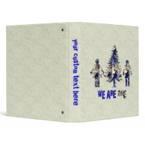 We Are One Vinyl Binder