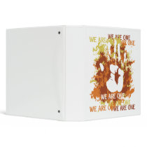 We Are One Vinyl Binder
