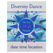We Are One People Full Color Flyer