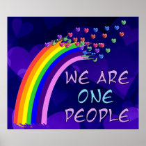 We Are One People Print