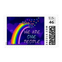 We Are One People Stamp