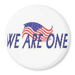 WE ARE ONE President Obama Inauguration Concert Refrigerator Magnets