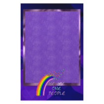 We Are One Stationery Design