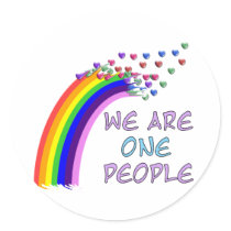 We Are One stickers