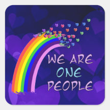 We Are One Stickers