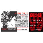 OCCUPY WALL STREET - We are the 99 percent