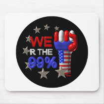 We are the 99 fist on 30 items mousepad