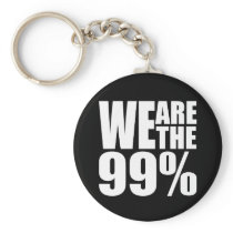 We Are the 99% Keychain
