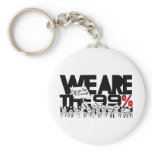 We Are The 99% - Occupy Wall-Street Keychain