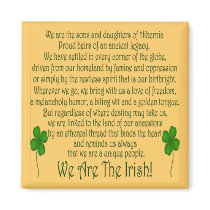 We Are the Irish! magnets