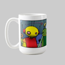 We Are the Robots mugs by PiggStik We Are the Robots mugs