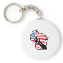 We are Wisconsin Keychain