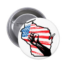 We are Wisconsin Pinback Buttons